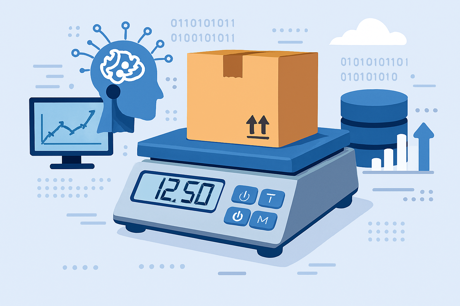 AI và Big Data đang thay đổi phần mềm cân điện tử như thế nào?